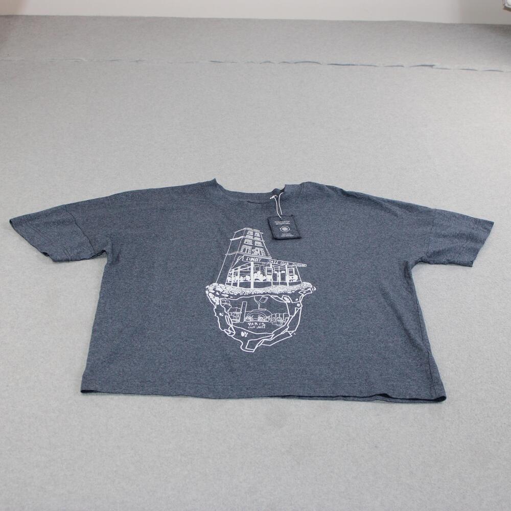 Stanley/Stella Shirt Women XS Gray Paris Oversize Boxy Sustainabl Organic Cotton